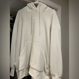 Nike Men's Off-White Fleece Hoodie